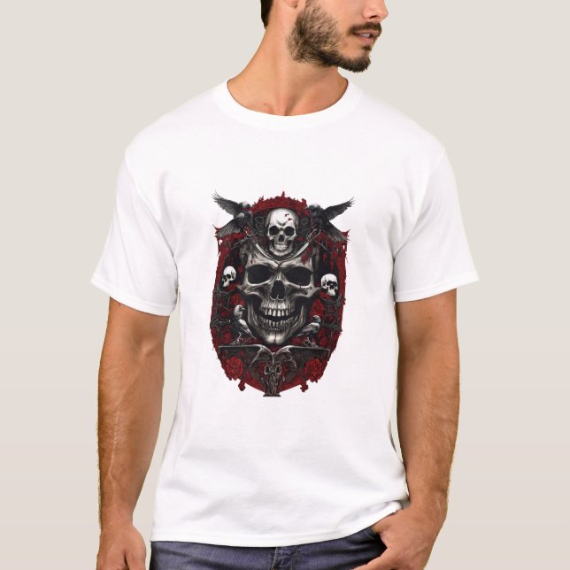 Camiseta El tema de la muerte mental (Anverso)