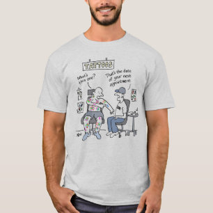 Camiseta El tema de los tatuajes divertidos