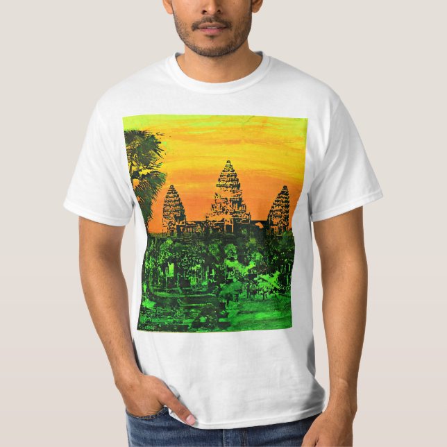 Camiseta El templo arruinado (Anverso)