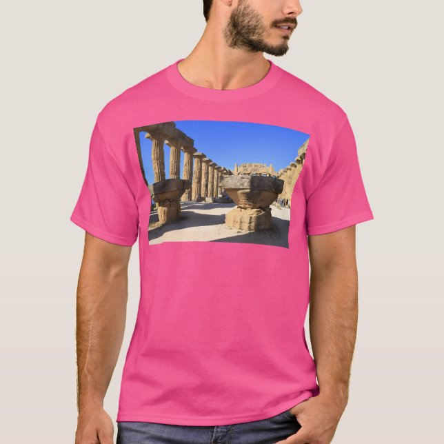 Camiseta El Templo De Hera En Selinunte (Anverso)