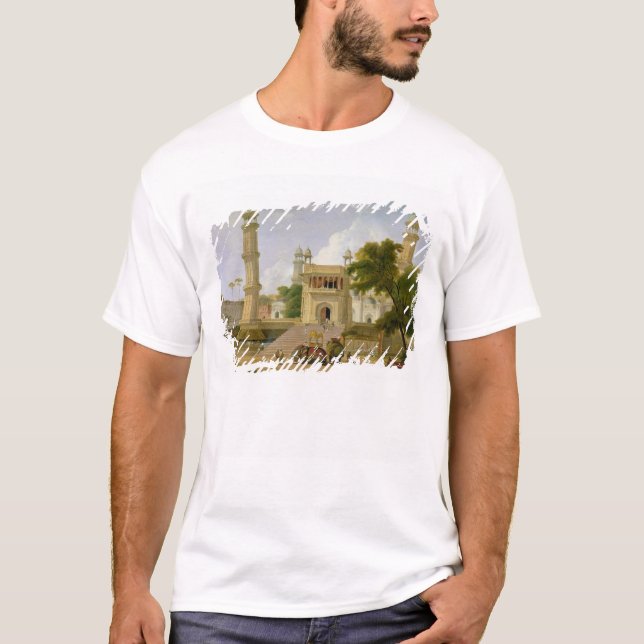 Camiseta El templo indio, dijo ser la mezquita Abo-UL-Nab (Anverso)
