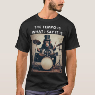 Camiseta El Tempo Es Lo Que Digo Que Es Un Bidón De Mono