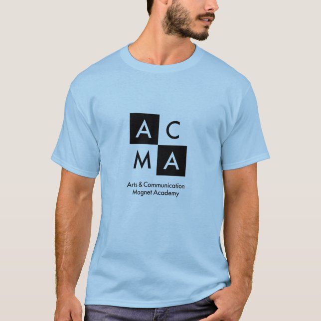 Camiseta El teñido anudado azul (Anverso)