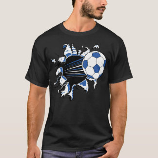 Camiseta El tenis de latido de fútbol es vida