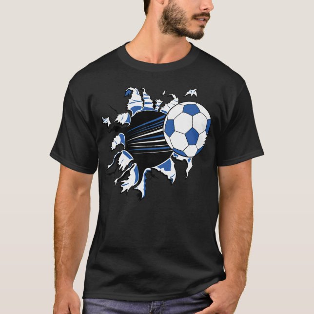 Camiseta El tenis de latido de fútbol es vida (Anverso)