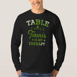 Camiseta El tenis de mesa es mi remo de Ping Pong