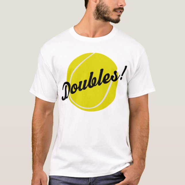 Camiseta El tenis dobla el regalo (Anverso)