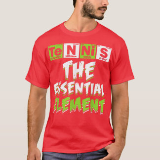 Camiseta El Tenis El Elemento Esencial Del Tenis La Ciencia