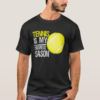 Camiseta El Tenis Es Mi Cita Favorita Para Los Fans Del Ten