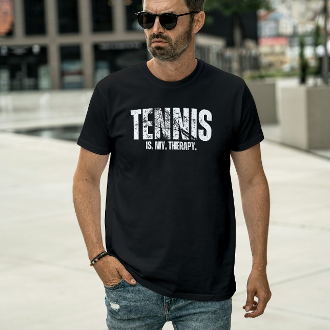 Camiseta El tenis es mi terapia (Subido por el creador)