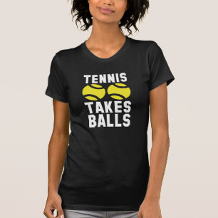 Camiseta El tenis requiere agallas