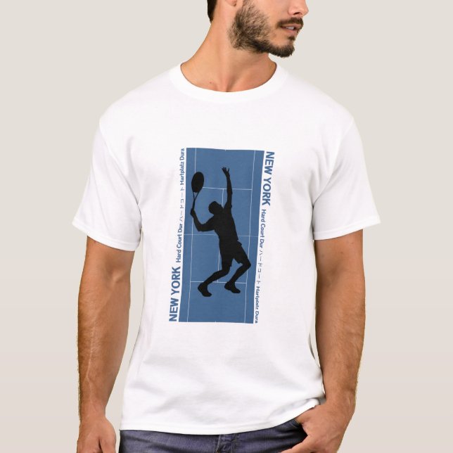Camiseta El tenis sirve al Grand Slam Nueva York (Anverso)