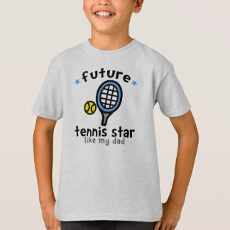 Camiseta El tenis tiene gusto del papá