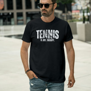 Camiseta El tenis vintage atrevido es mi terapia