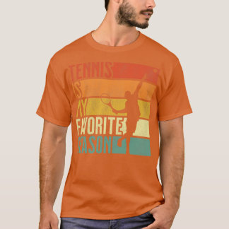Camiseta El Tenis Vintage Es Mi Gi De Temporada Favorita