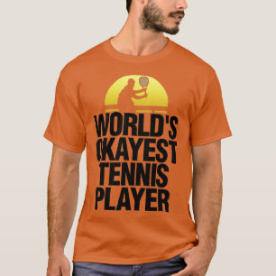 Camiseta El tenista más famoso del mundo juega a la menta