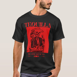 Camiseta El tequila del día nacional de Tequilla es un tequ