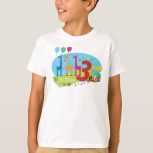 Camiseta el tercer cumpleaños
