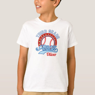 Camiseta El tercer grado de béisbol, toda la estrella vuelv