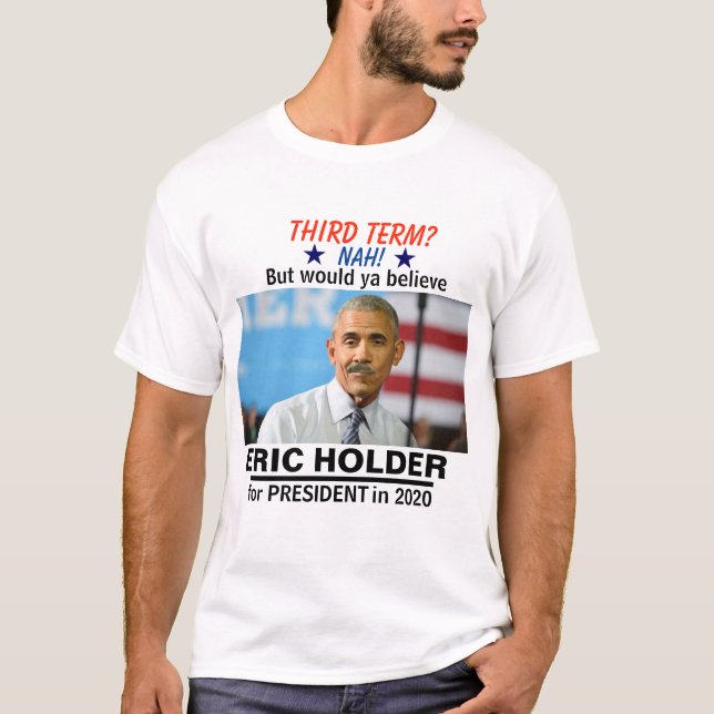Camiseta ¿El tercer término de Obama? (Anverso)