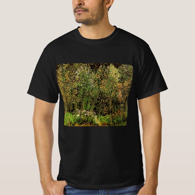 Camiseta El terreno de Vincent van Gogh (Anverso)