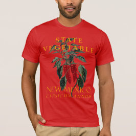 Camiseta El territorio de Nuevo México Vegetable El Chili