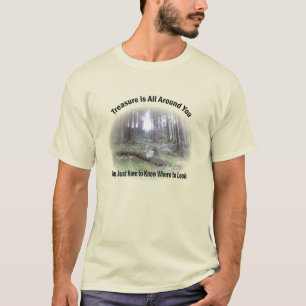 Camiseta El tesoro está a tu alrededor