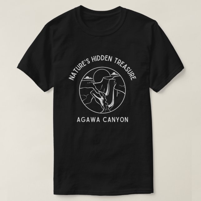 Camiseta El tesoro oculto del cañón de Agawa (Diseño del anverso)