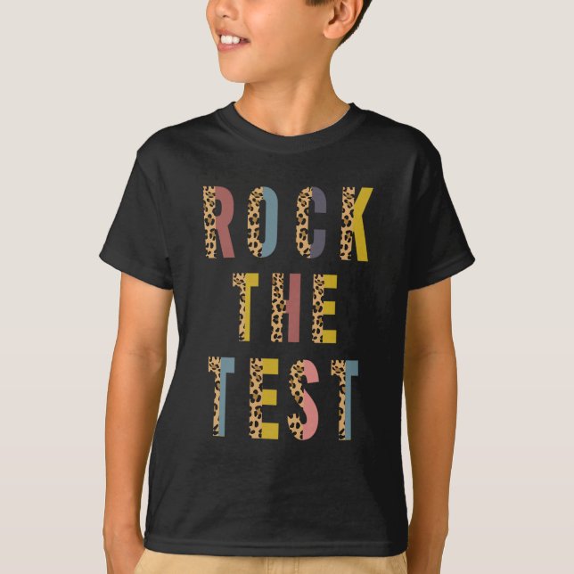 Camiseta El Test Retro Motivational Testing Day Teacher St (Anverso)