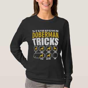 Camiseta El testarudo Doberman Tricks Fundido