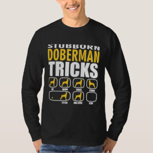 Camiseta El testarudo Doberman Tricks Fundido