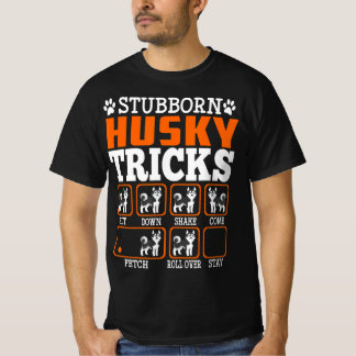 Camiseta El testarudo Husky Tricks Siberian