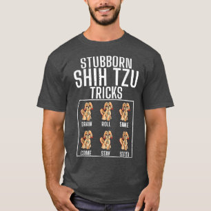 Camiseta El testarudo Shih Tzu engaña a un perro engendrar 
