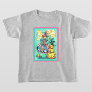 CAMISETA EL TESTIGO DE FIESTA ROSA ES MÁGICO HALLOWEB, GATO