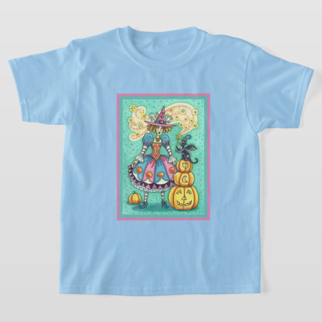 CAMISETA EL TESTIGO DE FIESTA ROSA ES MÁGICO HALLOWEB, GATO (Distribución)