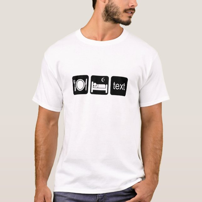 Camiseta El texting divertido (Anverso)