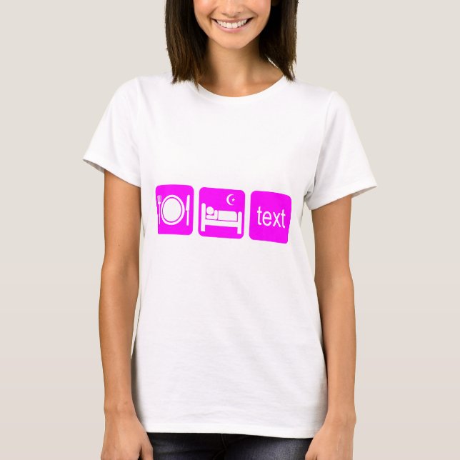 Camiseta El texting divertido (Anverso)