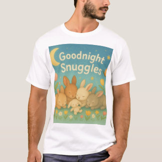 Camiseta El texto dice "Buenas noches a la gente". Cebollas