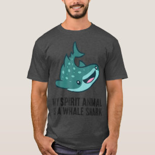 Camiseta El Tiburón Ballena Divertido Ama Mi Animal Espirit