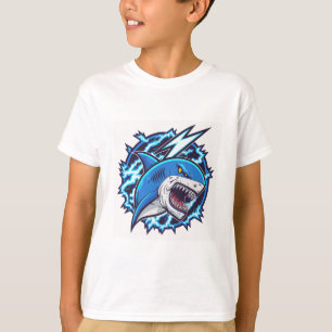 Camiseta El tiburón-camiseta del niño