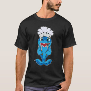 Camiseta El tiburón con hambre, yum yum tiburón