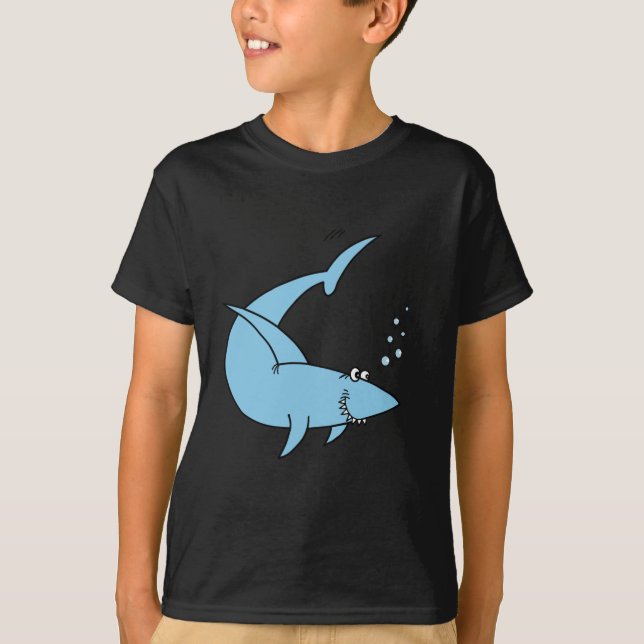 Camiseta El tiburón de la cuchilla del arado (Anverso)