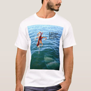 Camiseta El tiburón gracioso quiere pulpo,