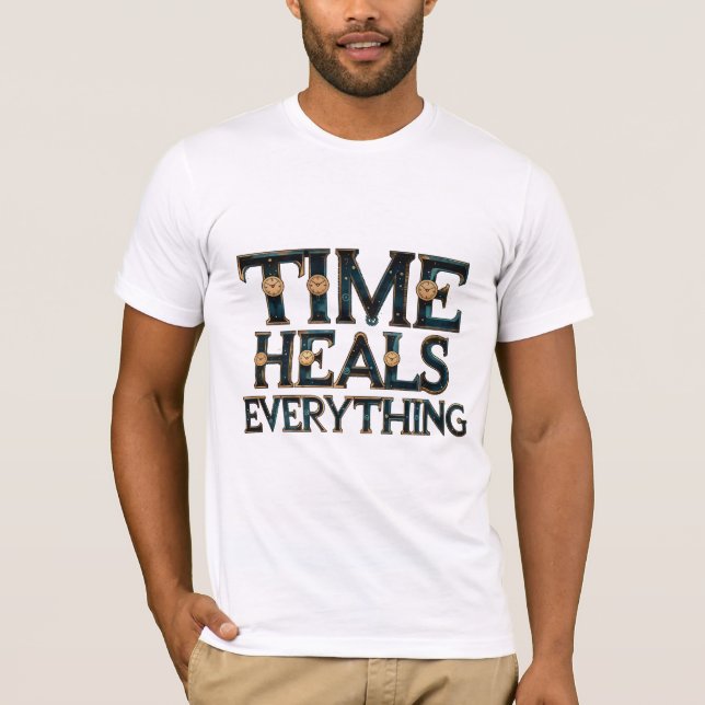 Camiseta El tiempo cura todo (Anverso)