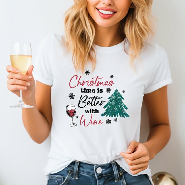 Camiseta El tiempo de los navidades es mejor con la camiset (Subido por el creador)