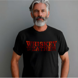 Camiseta El tiempo de Whiskey y divertidos regalos de palab