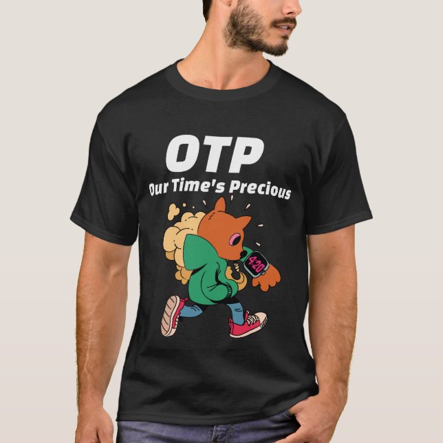 Camiseta El tiempo es bajo - OTP (Anverso)