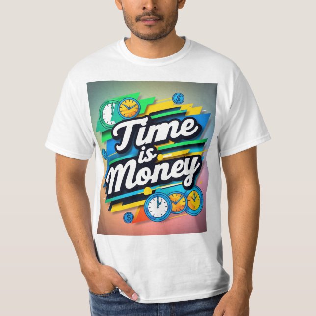 Camiseta El tiempo es dinero (Anverso)