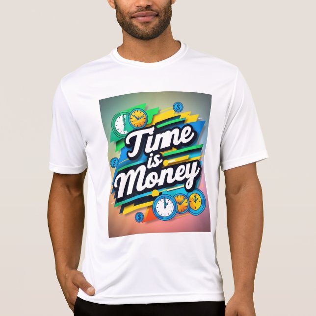 Camiseta El tiempo es dinero (Anverso)