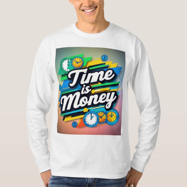 Camiseta El tiempo es dinero (Anverso)